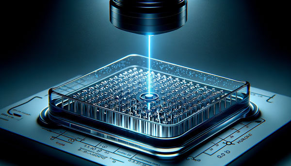 后視鏡（加熱片）激光蝕刻線路與傳統酸洗的對比(圖1)