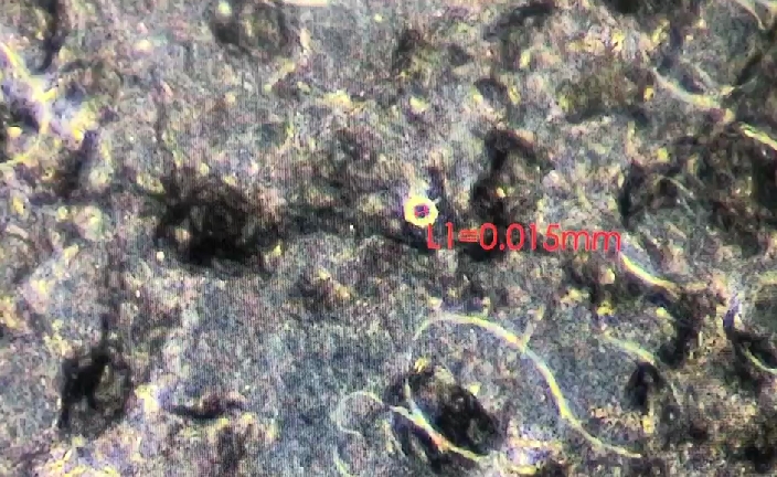 如何給30微米的BOPP薄膜打10微米的孔？